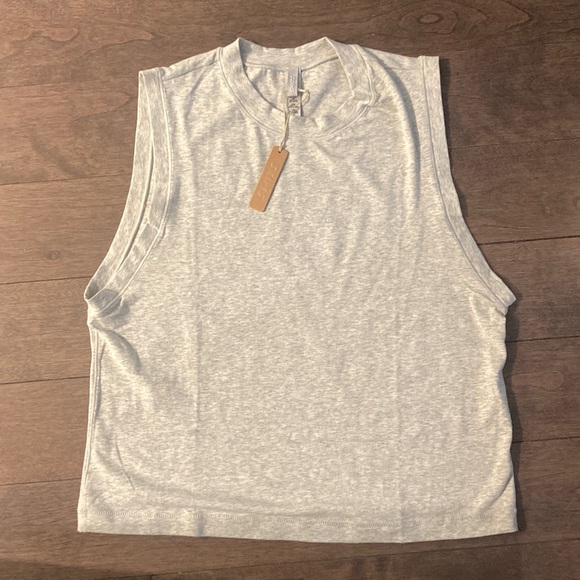 NWT SKIMS Heather gray tank size 4 XL - Picture 1 of 5